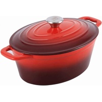 Carl Schmidt Sohn Xanten Bräter 28x21 cm rot
