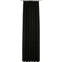 Wirth Newbury Kräuselband 65 x 125 cm schwarz