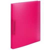 Herma Ringbuch A4, pink/transparent (19164)