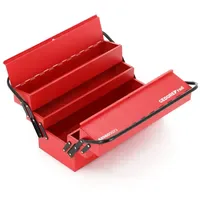 Gedore Werkzeugkasten 5 Fächer rot 535x225x330 mm