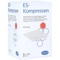 1001 Artikel Medical ES-KOMPRESSEN unsteril 10x10cm 12f 100 st