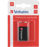 Verbatim Alkaline Batterie 9V-Block 6 LR 61 49924