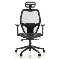 HJH Office Air-Port Netzstoff schwarz