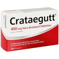 Dr. Willmar Schwabe Crataegutt 450 mg Herz-Kreislauf-Tabletten 100 St.