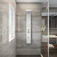 Home Deluxe Duschpaneel CASCATA Weiß