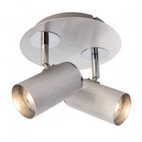 Deko-Light Indi II Deckenaufbauleuchte GU10 Silber