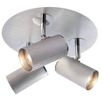 Deko-Light Indi III Deckenaufbauleuchte GU10, Silber