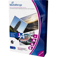 MediaRange Fotopapier A4, 120 g/m2, matt, für Laserdrucker