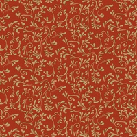 Heyda 204875530 Faltblätter Roma 20 x 20 cm Rot/Gold