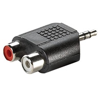 Value 3,5mm (ST)-zu-Cinch 2x BU) Adapter