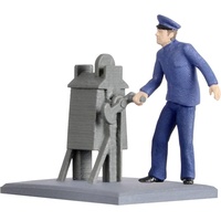 Viessmann H0 Schrankenwärter Bemalt, Stehend