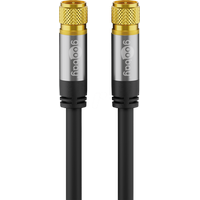 Goobay 70672 - Antennenanschlusskabel (F) (135 dB typ) 4x
