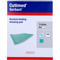 EurimPharm Arzneimittel GmbH Cutimed Sorbact Saugkompressen 7x9 cm