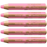 Stabilo woody 3 in 1 5 St. wasservermalbar pink
