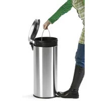 VepaBins Treteimer 30 L Edelstahl