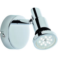 Briloner LED-Wandleuchte 2992-018, chromfarbig,