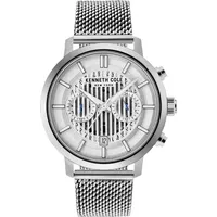Kenneth Cole New York Herren Uhr Armbanduhr Edelstahl KC50572001