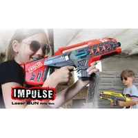 Jamara Impulse Laser Gun Rifle Set gelb/rot