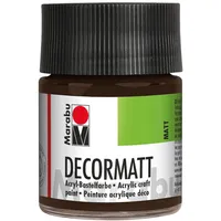 Marabu Acrylfarbe 50 ml dunkelbraun