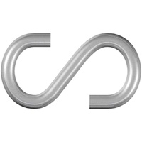 Dörner + Helmer 4810074 S-Haken Ø 4 mm verzinkt