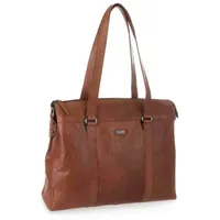 Spikes & Sparrow Umhängetasche Bronco Shoulderbag L Brandy