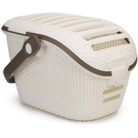 Curver Katzen Transportkorb/Reisekorb STYLE creme/mocca