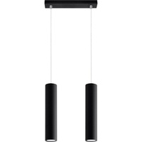 Sollux lighting Hängeleuchte Lagos 2 Schwarz