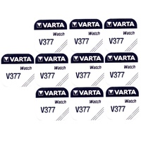 Varta Knopfzellen 377 SR626SW (10 Stück, V377)