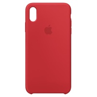 Apple iPhone XS Max Silikon Case rot