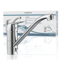 Schütte Einhandmischer Unterfenstermontage chrom 35210