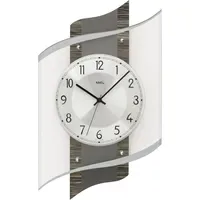 AMS Funkwanduhr F5519 29,0 cm grau
