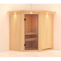 Karibu Sauna Tonja - 68 mm Systemsauna - 230