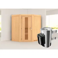 Karibu Tonja inkl. 3,6 kW Ofen + int. Steuerung