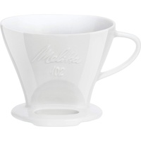Melitta Porzellan Kaffeefilter 102 weiß