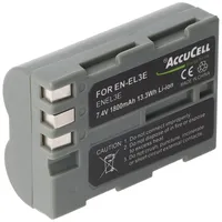 AccuCell Akku passend für Nikon D300, 1800mAh