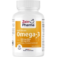 ZeinPharma  Omega-3 Gold Brain Edition Softgel-Kapseln 30 St.