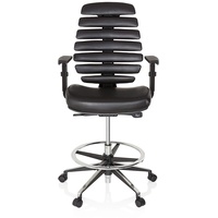 HJH Office Ergo Line II Work Leder schwarz