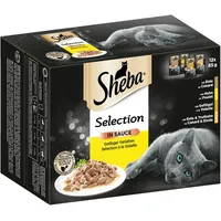 Sheba Selection in Sauce Geflügel Nassfutter 24 x 85