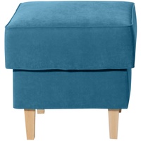 Max Winzer Hocker Lorris Veloursstoff Petrol