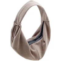 Hunter Tragebeutel Los Angeles taupe/grau 60 x 30cm
