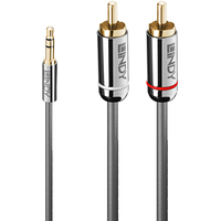 Lindy Audiokabel an Phono 3.5mm Cromo line 1m