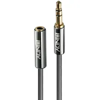 Lindy Audiokabel Cromo Line 3,5mm Klinken-Stecker / 3,5mm Klinken-Buchse