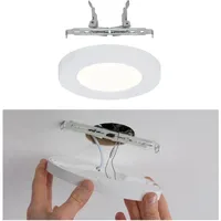 Paulmann LED Einbaupanel Cover-it 1x6W rund 3000K Weiß