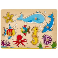 GoKi 57953 - Steckpuzzle Unterwasserwelt