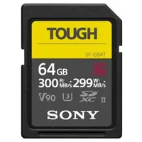 Sony SDXC SF-G TOUGH 64GB Class 10 UHS-II U3