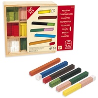 JUMBO Spiele Goula - Rechenstäbe 300 Teile, Holzbox