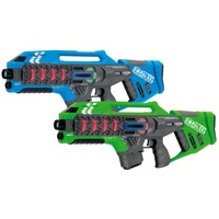 Jamara Impulse Laser Gun – Rifle Set blau/grün