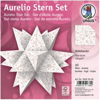 Ursus Faltblätter Aurelio Stern Aldebaran, 100g/qm 15x15cm VE=33 Blatt,