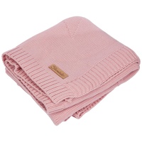 Sterntaler Strick-Schmusedecke Baylee rosa