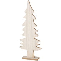 Boltze Dekoaufsteller Kjell (Tannenbaum Figur, Dekoration für Weihnachten, aus